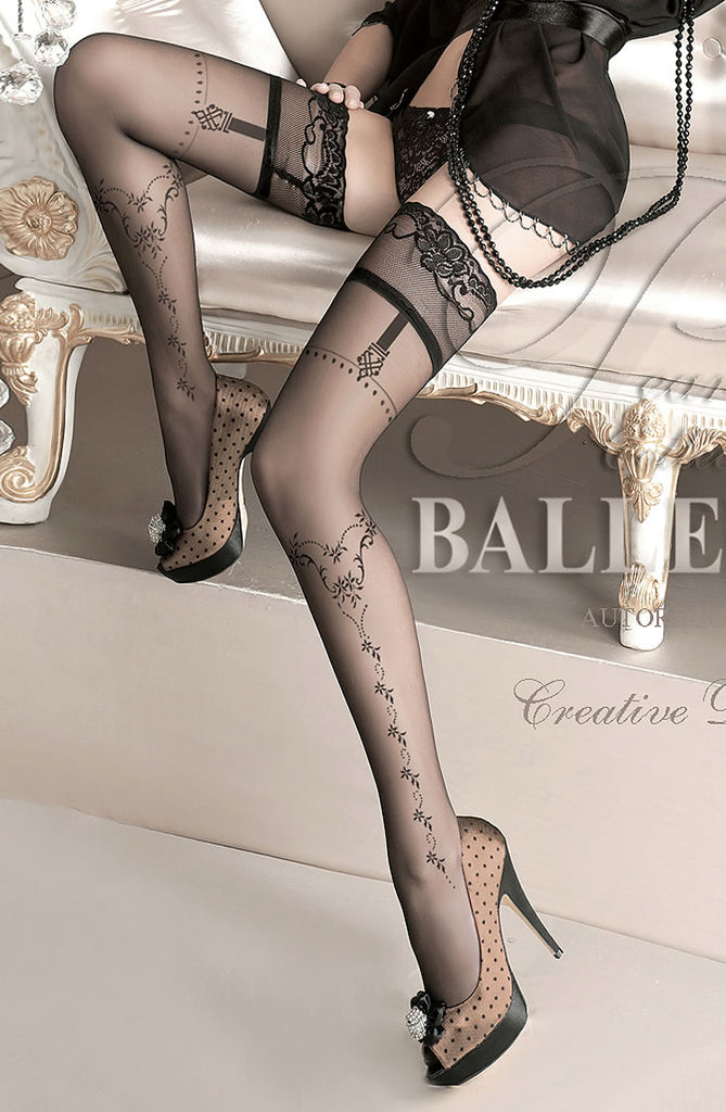 BALLERINA 127 Hold Up Nero (Black)