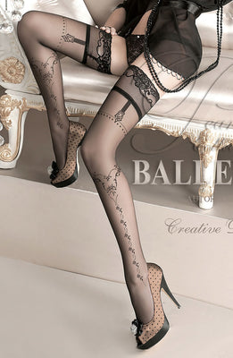 BALLERINA 127 Hold Up Nero (Black)