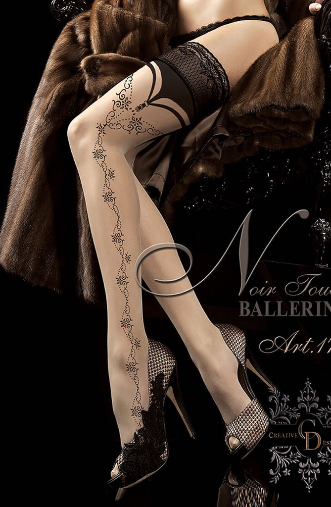 BALLERINA 174 Hold Up Skin Beige)