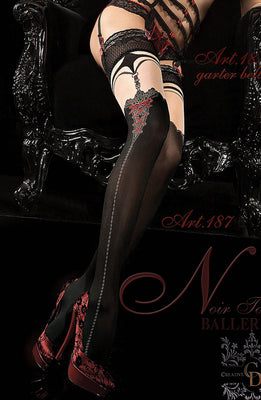 BALLERINA 187 Hold Up Nero (Black)