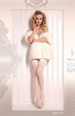 BALLERINA 375 Hold Up Bianco (White)