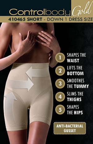 Control Body Shaping Short - Firm Support VariousL