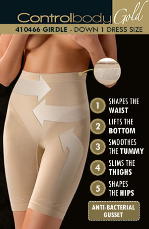 Control Body Shaping Girdle - Firm Support Various