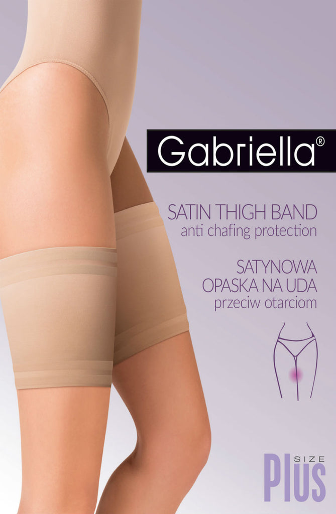 Gabriella Satin Thigh Band 510 3/4