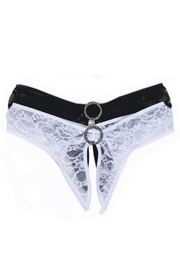 Shirley of Hollywood SoH 58 Stretch Lace Panty Ope