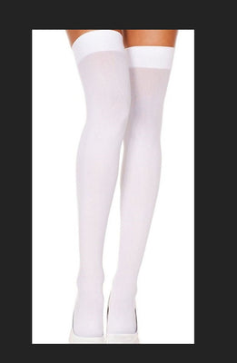 SoH-HS 90042 Thigh High Stockings White