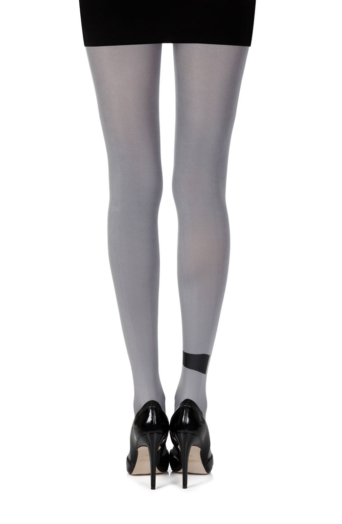 Zohara “Miyahoo” Grey Print Tights