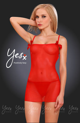 YesX Yesx YX697 Dress Red RedS/M