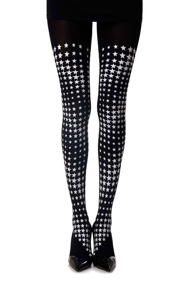 Zohara "Diamonds in the Sky" Print Tights
