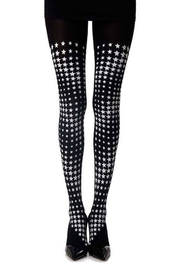 Zohara "Diamonds in the Sky" Print Tights