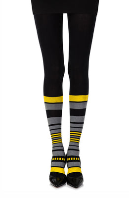 Zohara “It’s Britney” Black Print Tights