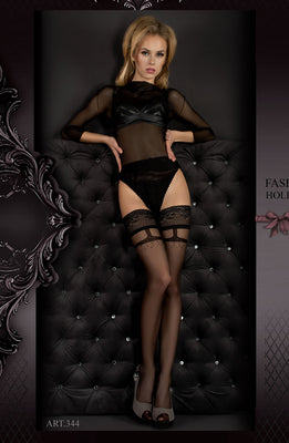 BALLERINA 344 Hold Ups Nero