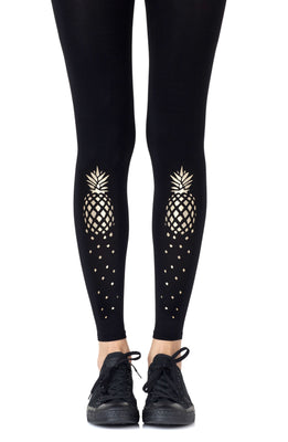 ZOHARA C373BG Black Leggings Size 1