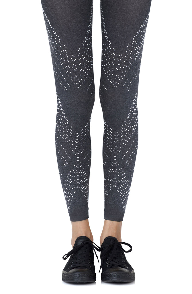 ZOHARA C402HGGR Heather Leggings Size 1