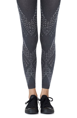 ZOHARA C402HGGR Heather Leggings Size 1