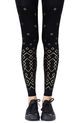ZOHARA C409BG Black Leggings Size 1