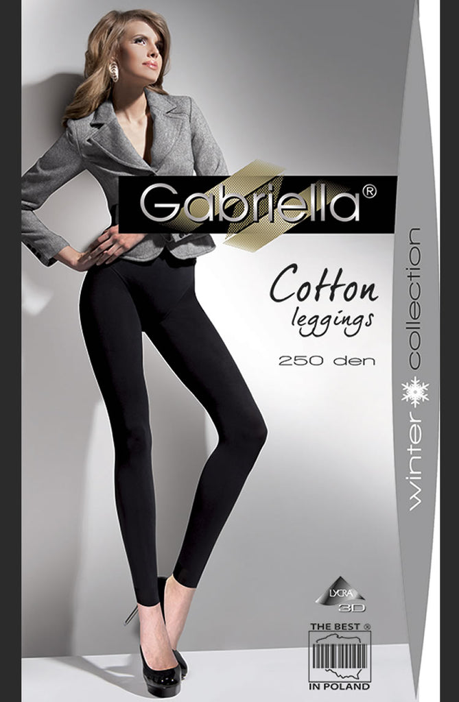 Gabriella Cotton Leggings Nero (Black)1/2 (XS/S)