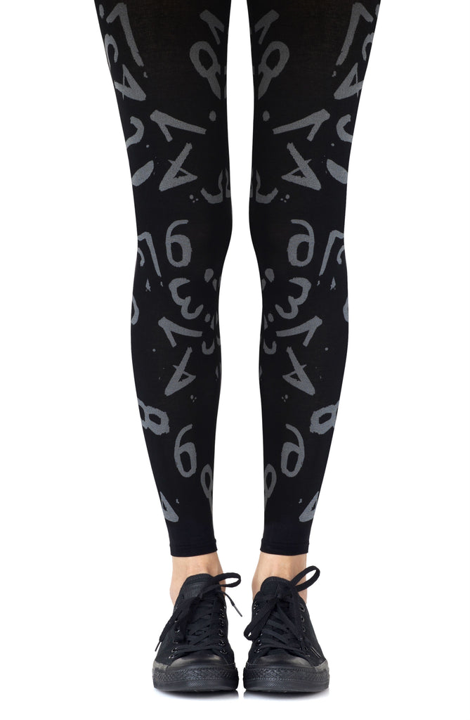 ZOHARA CR403BGR Black Leggings Size 1