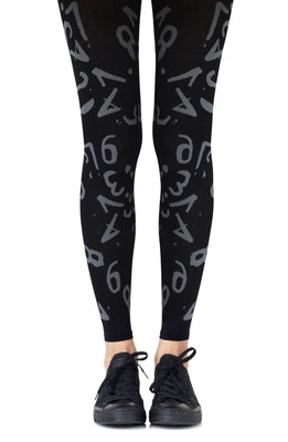 ZOHARA CR403BGR Black Leggings Size 1