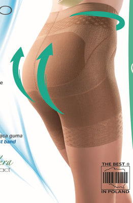 Gabriella Classic Push Up 40 Tights Mocca2 (S)