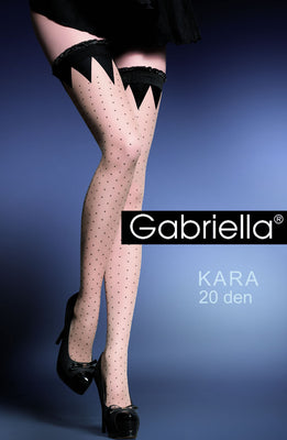 Gabriella Calze Kara 433 Nero 1/2 (XS-S)
