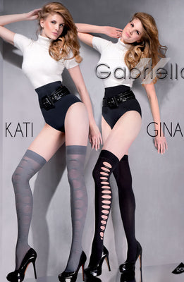 Gabriella Kati Knee Highs Smoky1/2 (XS/S)