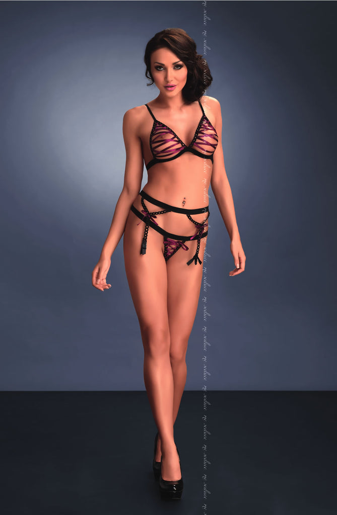 Me Seduce Me Seduce Rosa Black2XL/3XL