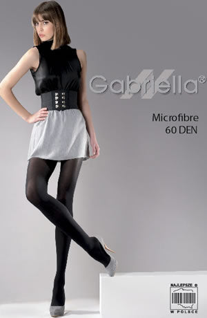 Gabriella Classic Microfibre 60 Tights Nero (Black