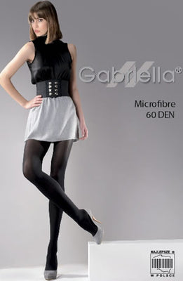 Gabriella Classic Microfibre 60 Tights Nero (Black