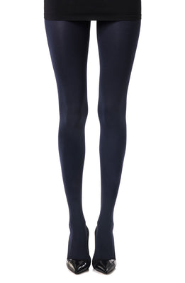 Zohara Navy Blue Opaque Tights