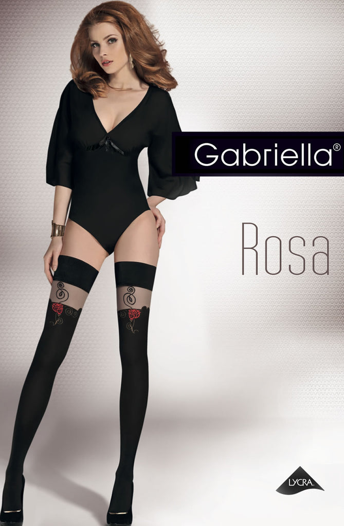 Gabriella Calze Rosa 303 Nero 1/2 (XS/S)
