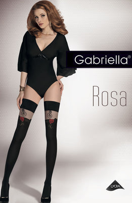 Gabriella Calze Rosa 303 Nero 1/2 (XS/S)