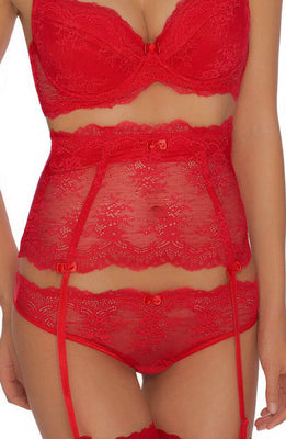 Roza Ambre Suspender Belt
