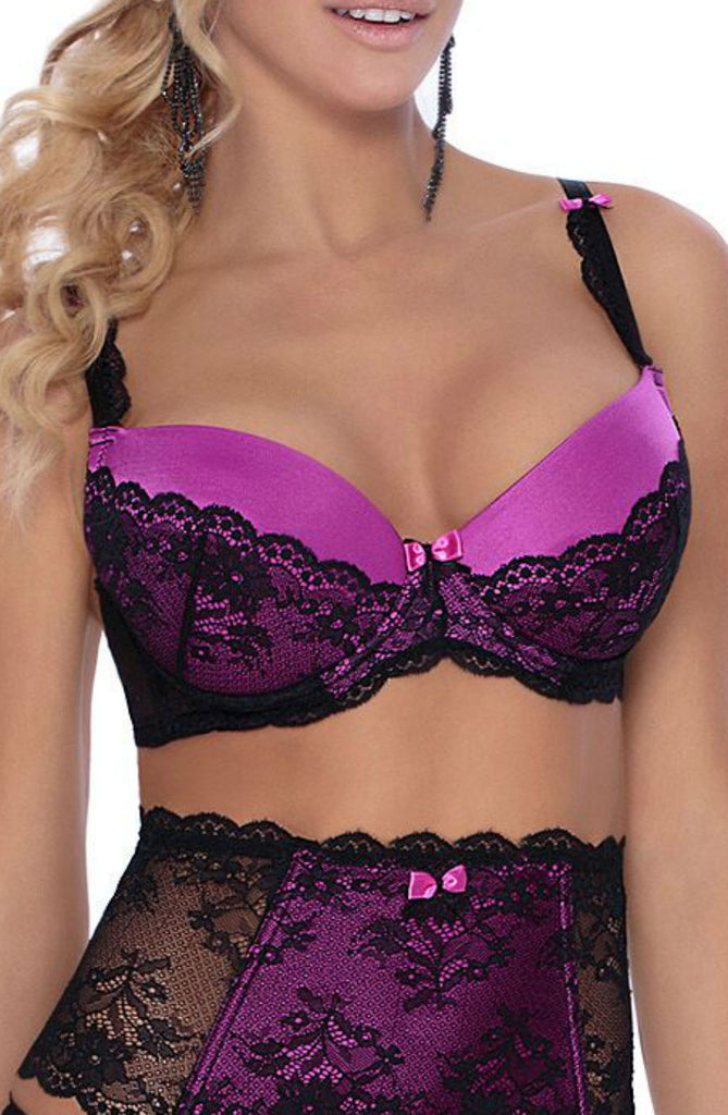 Roza Roza Fifii Push Up Bra Black32A