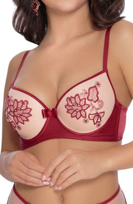 Roza Mehendi Push Up Bra