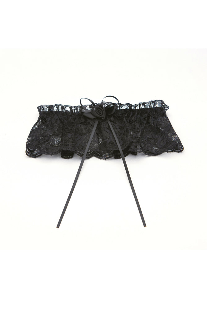 Shirley of Hollywood 18 Black Garter