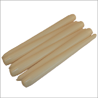 White Tapered Dinner Candle