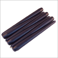 Black Tapered Diner Candle