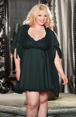 Shirley of Hollywood SoH-IA XX3595 Lace Babydoll B